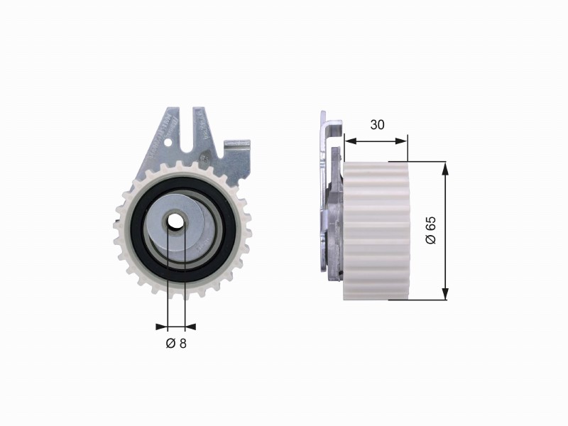 T43024 powergrip tensioner