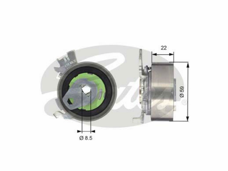 T43060 powergrip tensioner