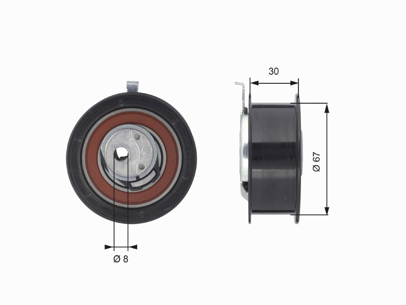 T43069 powergrip tensioner