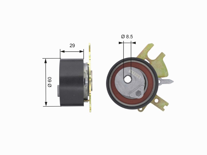 T43089 powergrip tensioner
