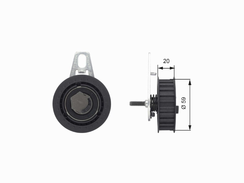 T43108 powergrip tensioner