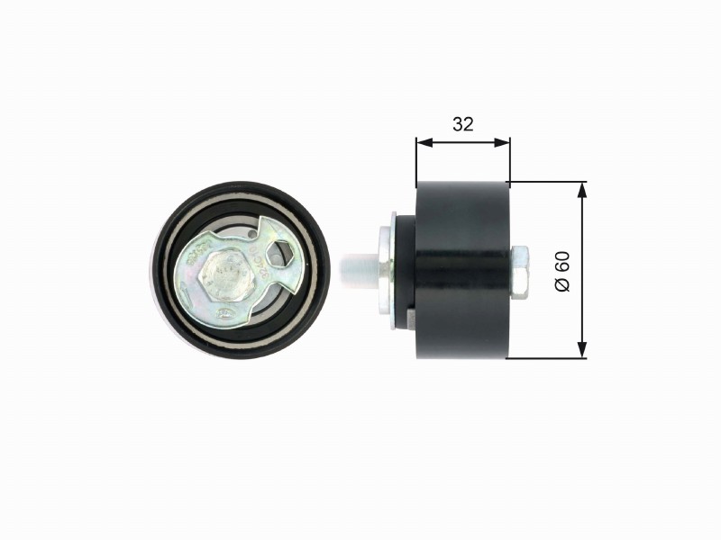 T43124 powergrip tensioner