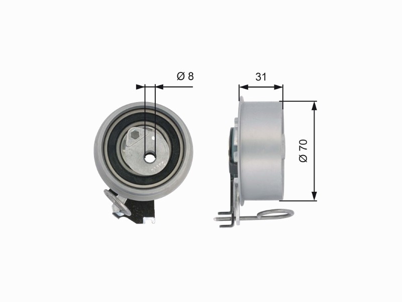 T43135 powergrip tensioner