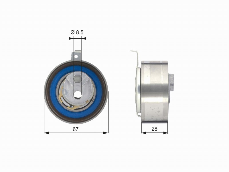 T43152 powergrip tensioner