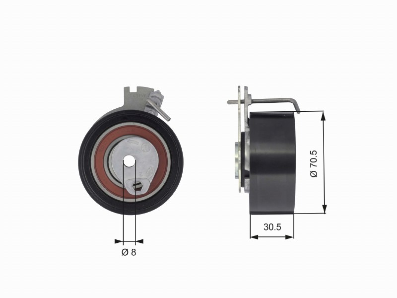 T43159 powergrip tensioner