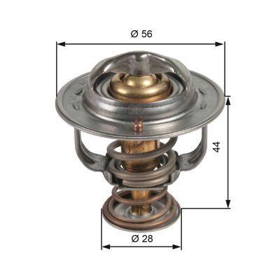 TH48982G1 thermostat Citroën/Peugeot