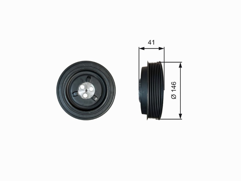 TVD1134 da tors vibr. damper