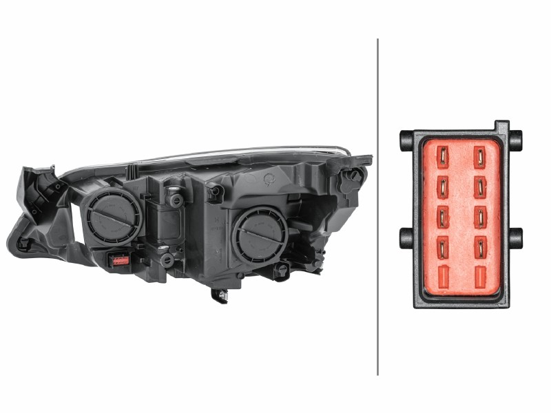 Proiettore drl crom DX Astra 11->