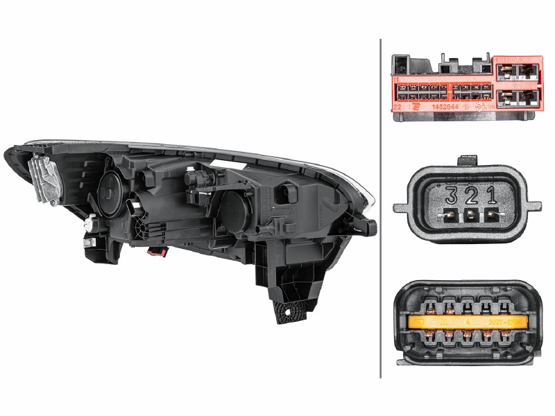 Faro LED SX Renault Kadjar ->12/18