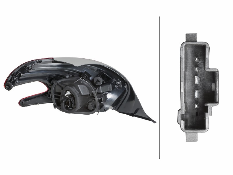 Luce posteriore - LED - Peugeot 208 I (ca_, cc_) - ece - SX