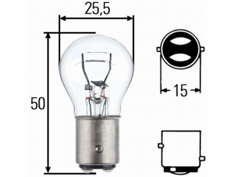 Lampada 12V 21/5W P21/5W