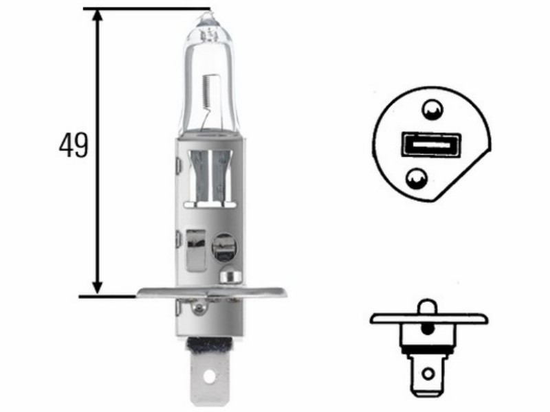 Lampadina H1-UV cut