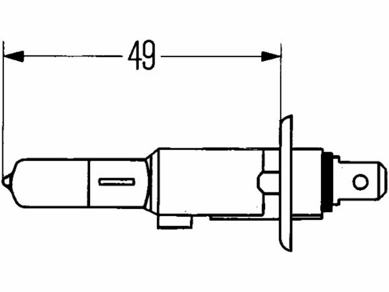 Lampadina H1, 12 V, 55 W