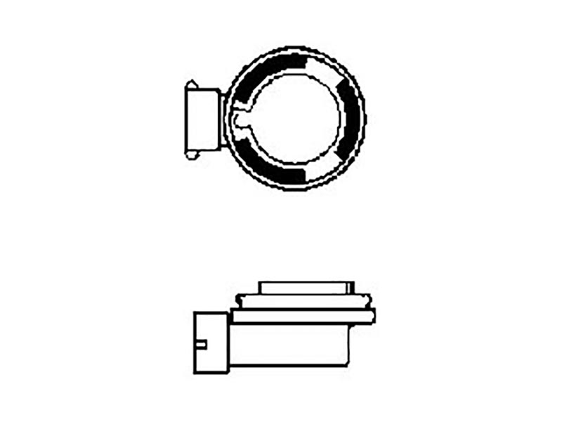Lampadina H9 12V/65W attacco PGJ19-5