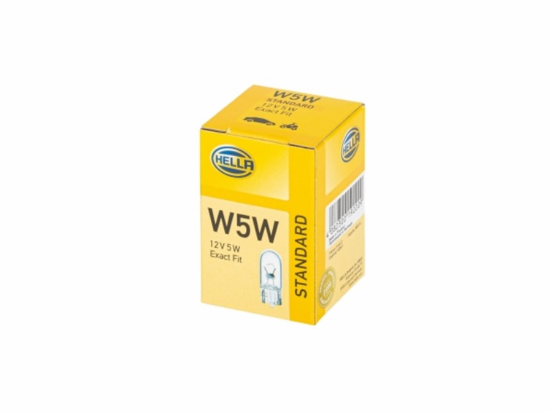 Lampada 12V 5W W5W W2.19.5d tutto vetro