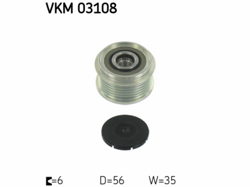 Alternator freewheels