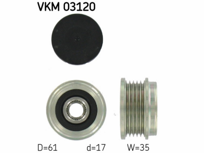 Alternator freewheels