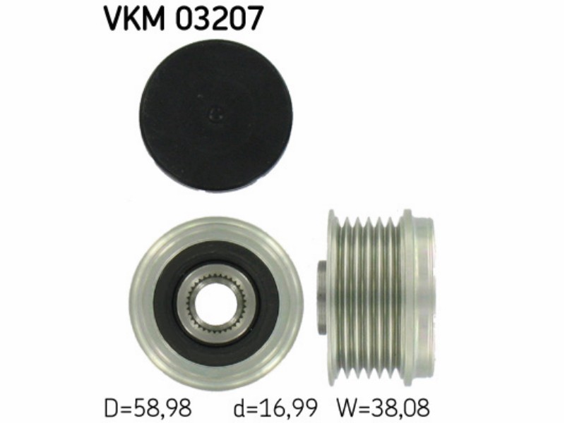 Alternator freewheels