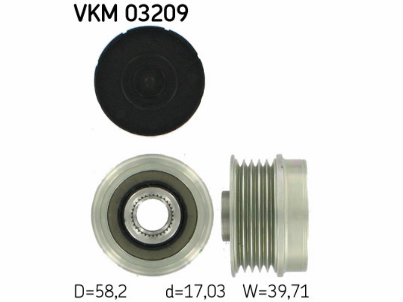 Alternator freewheels