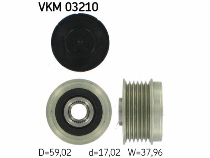 Alternator freewheels