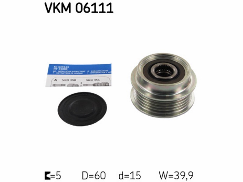 Alternator freewheels