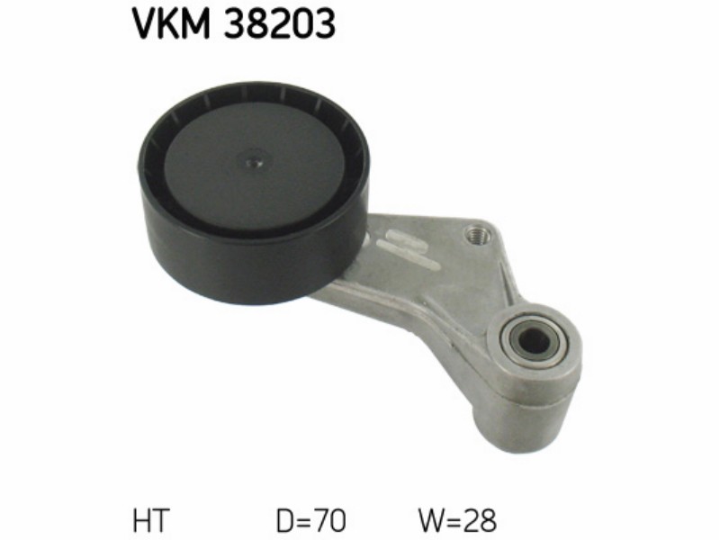 Belt tensioner unit