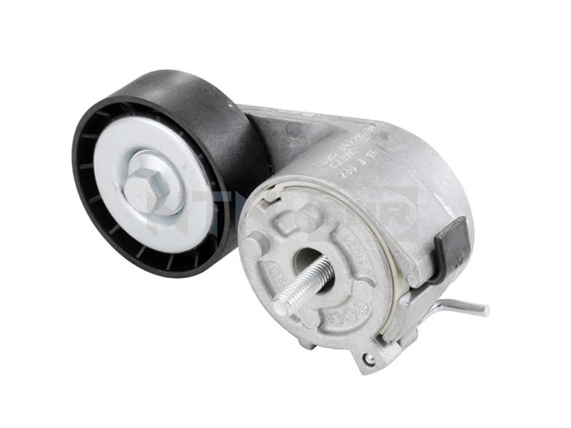 Auxiliary timing belt tensioner