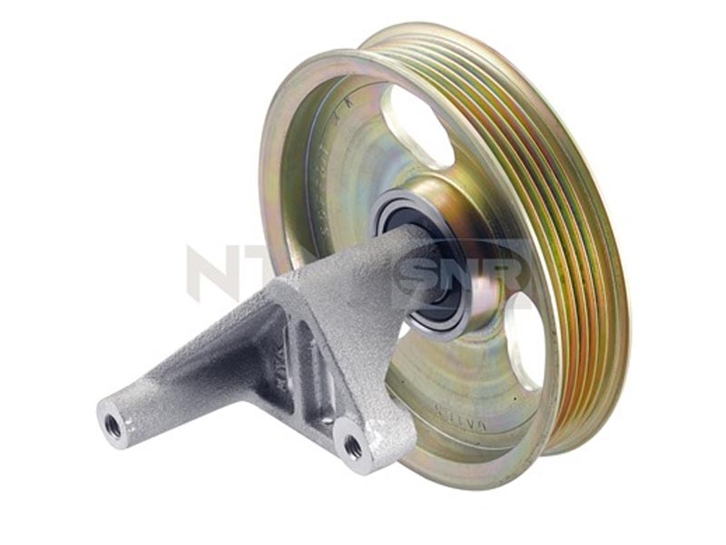 Auxiliary timing belt tensioner