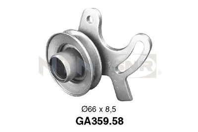 SNR GA359.58 / Rullo tenditore, Cinghia Poly-V