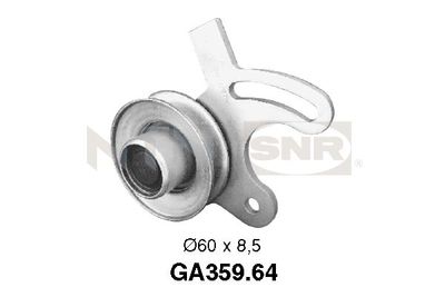 Auxiliary timing belt tensioner