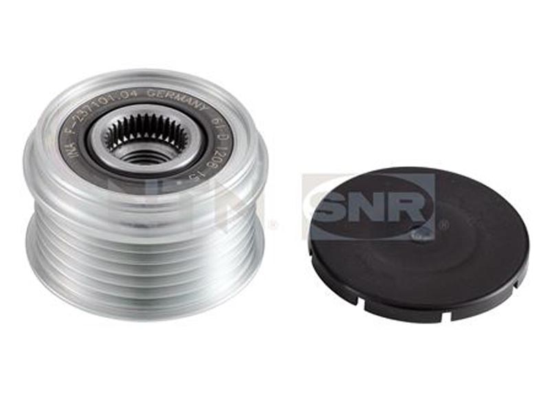 Alternator freewheel pulley