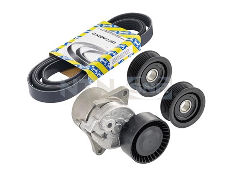 Auxiliary drive belt tensioner kit