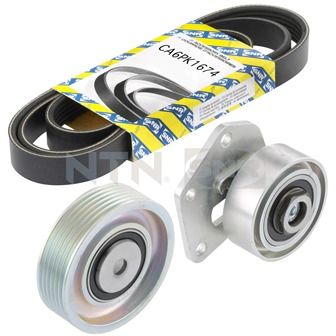 Auxiliary drive belt tensioner kit