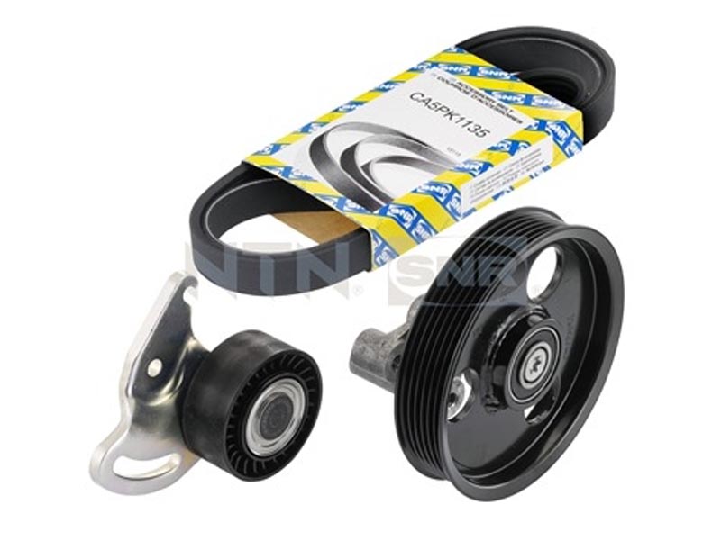 Auxiliary drive belt tensioner kit