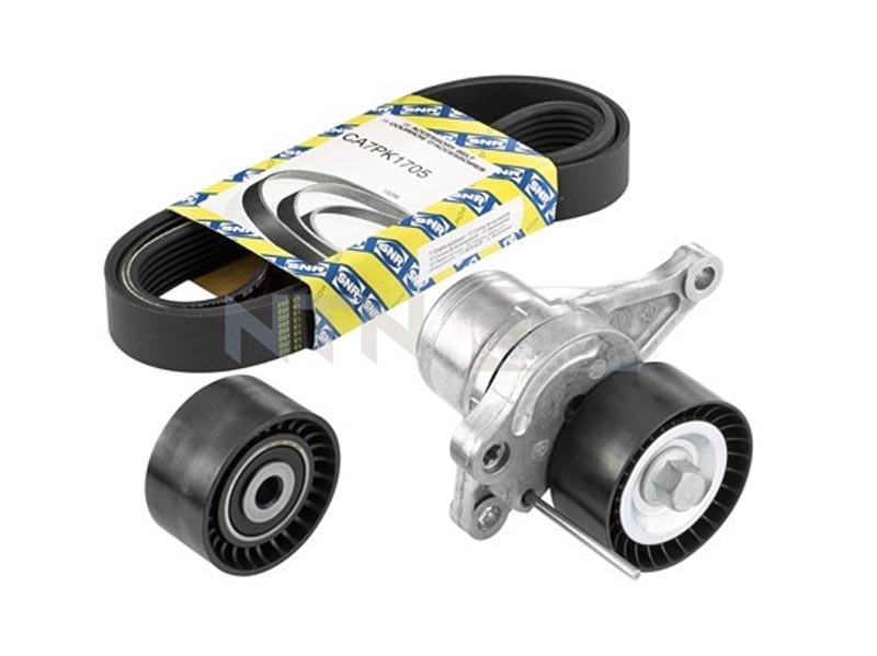 Auxiliary drive belt tensioner kit
