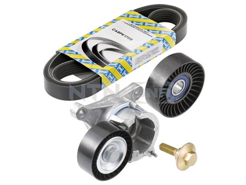 Auxiliary drive belt tensioner kit