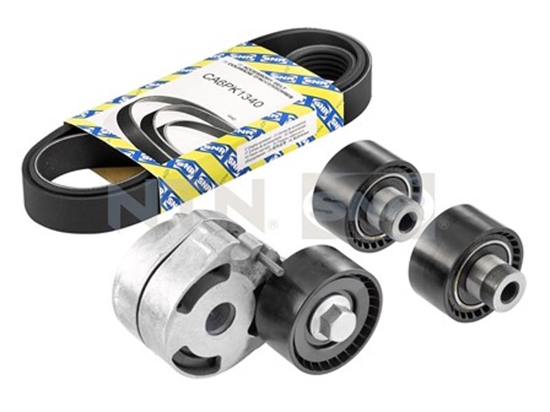 Auxiliary drive belt tensioner kit