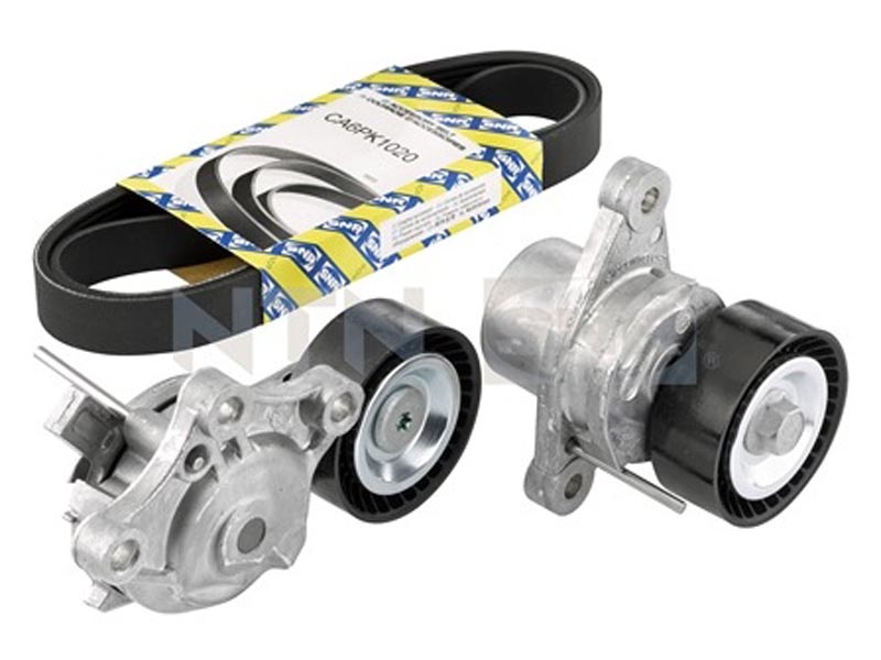 Auxiliary drive belt tensioner kit