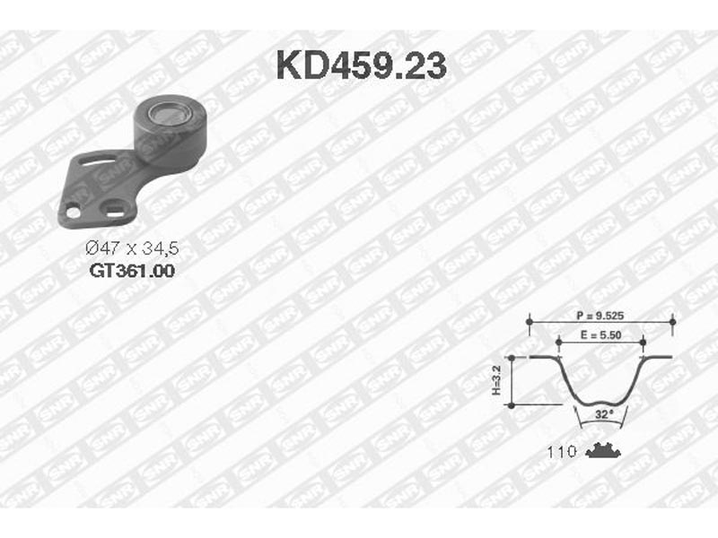 Timing belt tensioner kit