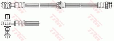 Tubo freno anteriore Volkswagen Passat estate 2005 ->