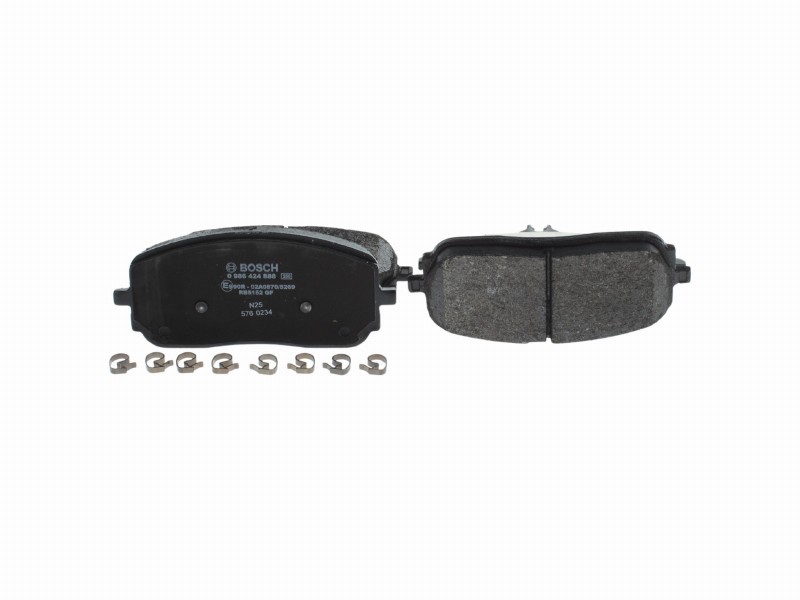Pattini freno ant.WVA22944 Mercedes classe a (W177) con freni rinforzati
