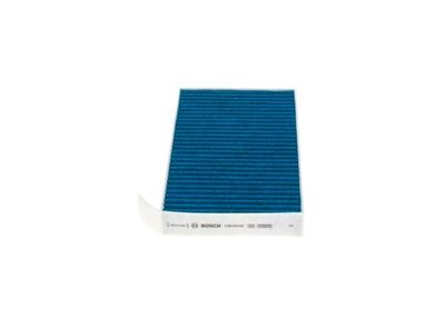 Filtro abitacolo al carbone attivo, antiallergico e antibatterico, 243x142x31 mm