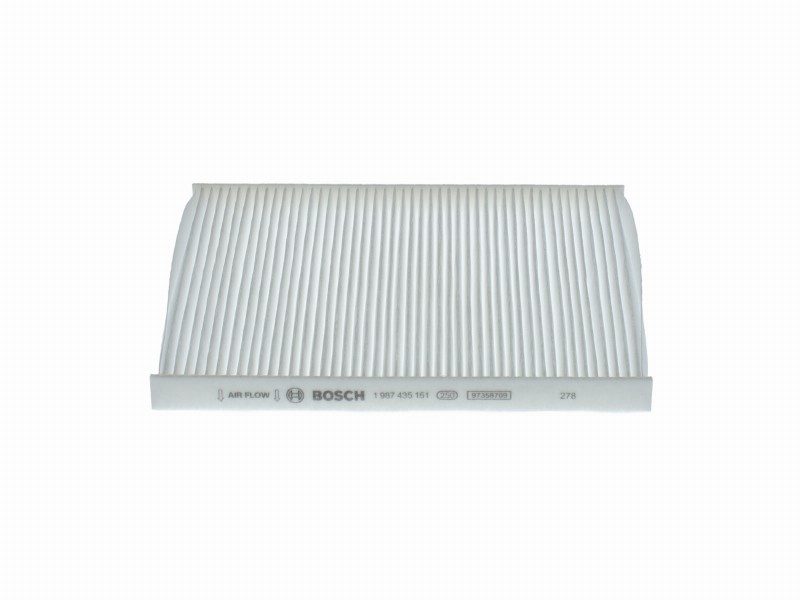 Filtro abitacolo antipolline, 237x200x19 mm