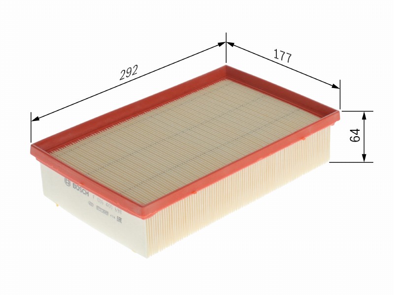 Cartuccia filtro di aria Audi Seat Skoda VW (Volkswagen) A3 Sportback Arteon Arteon shooting brake ateca Caddy IV Golf VIII Golf VIII alltrack Golf VIII variant Ibiza kamiq karoq kodiaq Leon Octavia Passat Passat alltrack Passat V