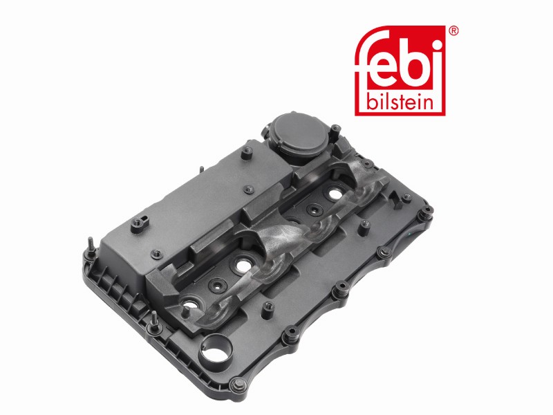 Coperchio valvole con valvola di ventilazione e guarnizione Ford car: ranger (12),tourneo custom (13),Transit (06),Transit (06) 4x4,Transit (14),Transit custom (12),Transit tourneo (06), Citroën: jumper II,jumper II 4x4,relay II, Peugeot: boxer II,bo