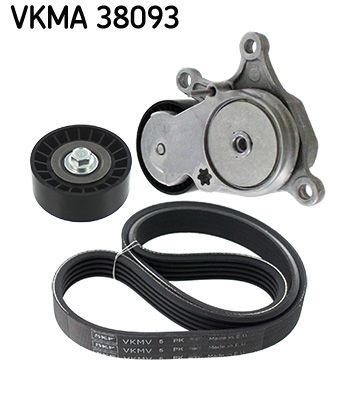 Skf vkma 38093 / kit cinghie Poly-V