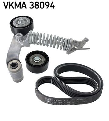 Skf vkma 38094 / kit cinghie Poly-V