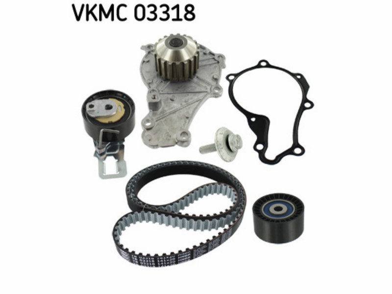 SKF VKMC 03318 / Pompa acqua + Kit cinghie dentate