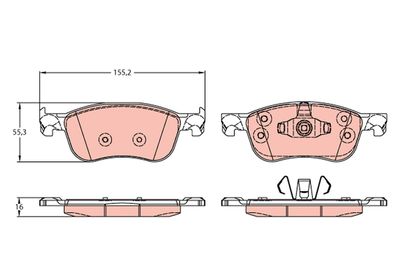 Brake pad