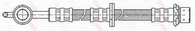 Tubo freno-front axle-toyota: Yaris liftback (_P1_)